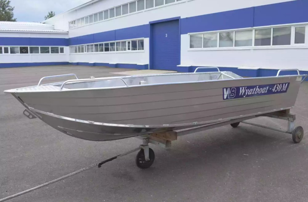 Алюминиевая лодка  Wyatboat-430М 