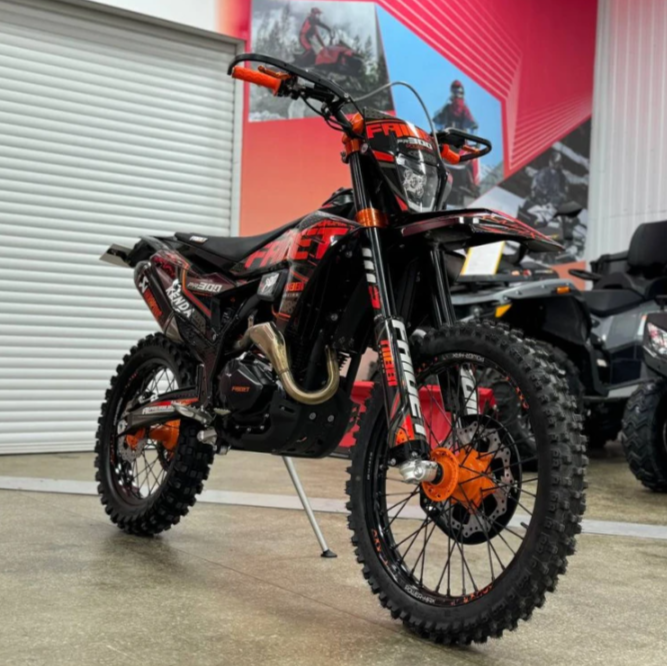 Кроссовый мотоцикл FAIDET PR300 MAX WP  Кроссовый мотоцикл FAIDET PR300 MAX WP