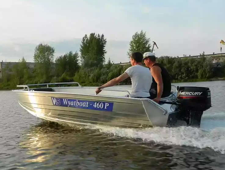 Алюминиевая лодка Wyatboat-460 P 