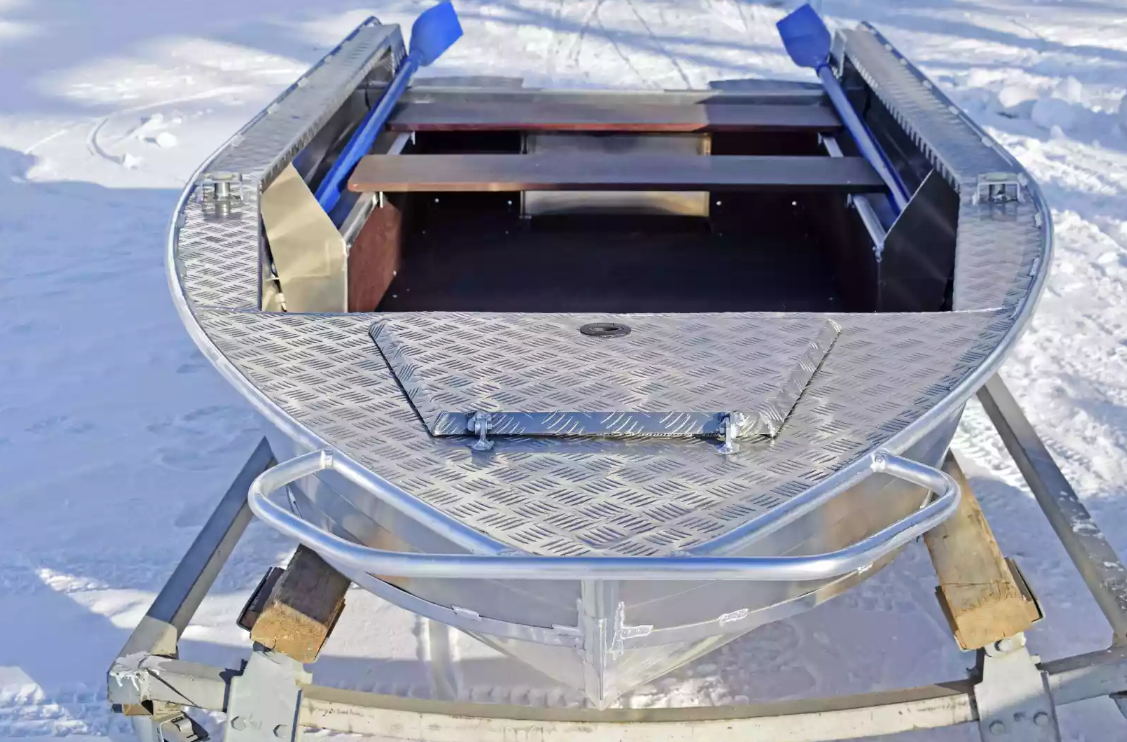 Алюминиевая лодка Wyatboat-370 Р PRO 