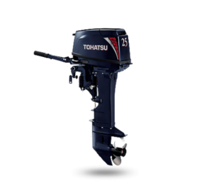ЛОДОЧНЫЙ МОТОР TOHATSU M 25 HL  ЛОДОЧНЫЙ МОТОР TOHATSU M 25 HL
