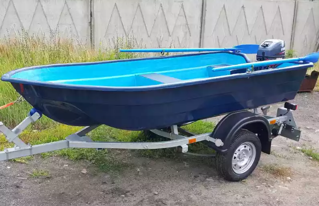 Стеклопластиковая лодка Neman-340 (тримаран) 