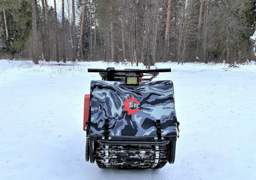 Мотобуксировщик БТС «HIT» 500/15 БЕЗ Э/ЗАП. Loncin (60 Ватт) 