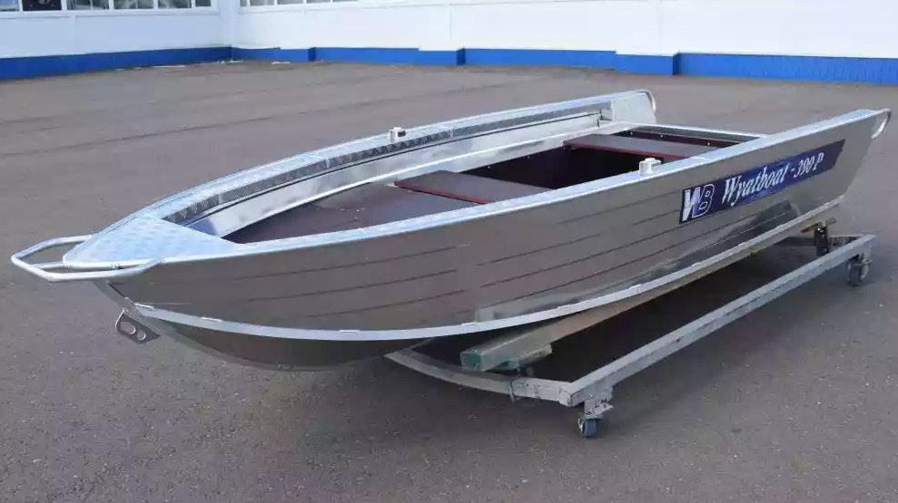 Алюминиевая лодка Wyatboat-390Р Fish 