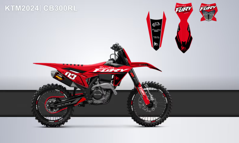 Кроссовый мотоцикл Sanchez Fury CB300RL 