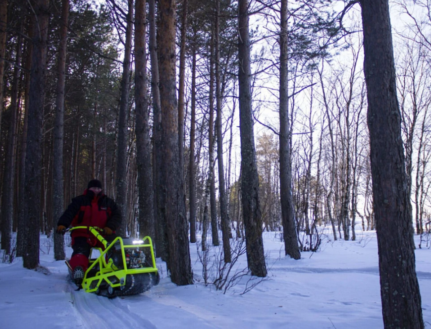 Мотобуксировщик POMOR X-1 PRO K6.5 