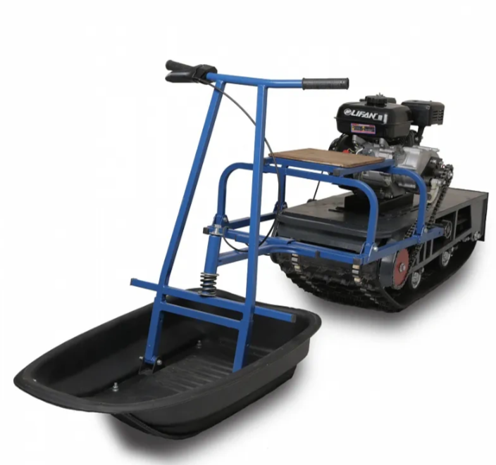 Мотобуксировщик ВЕПС «РИКША» С МОДУЛЕМ «ТОЛКАЧ» 6.5 л.с. 