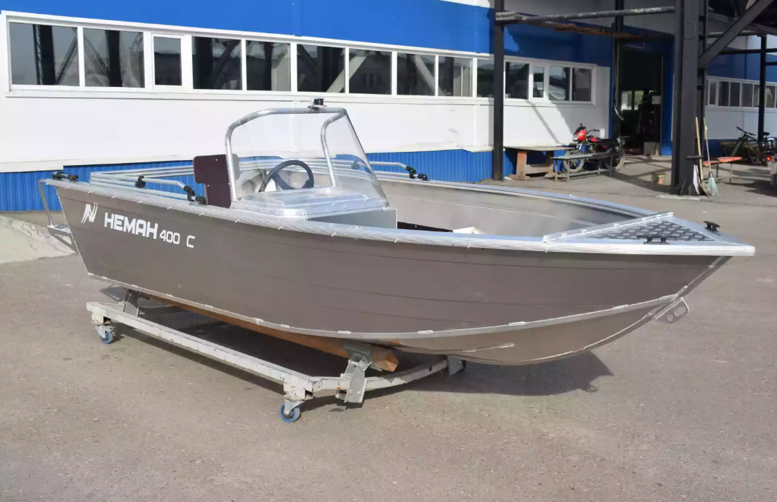 Алюминиевая лодка Неман-400 С 