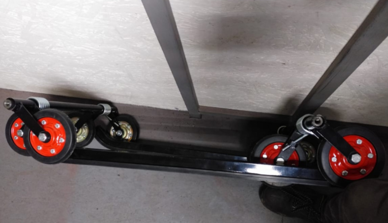 Комплект склиз мотобуксировщика IKUDZO 1450мм (пара) 