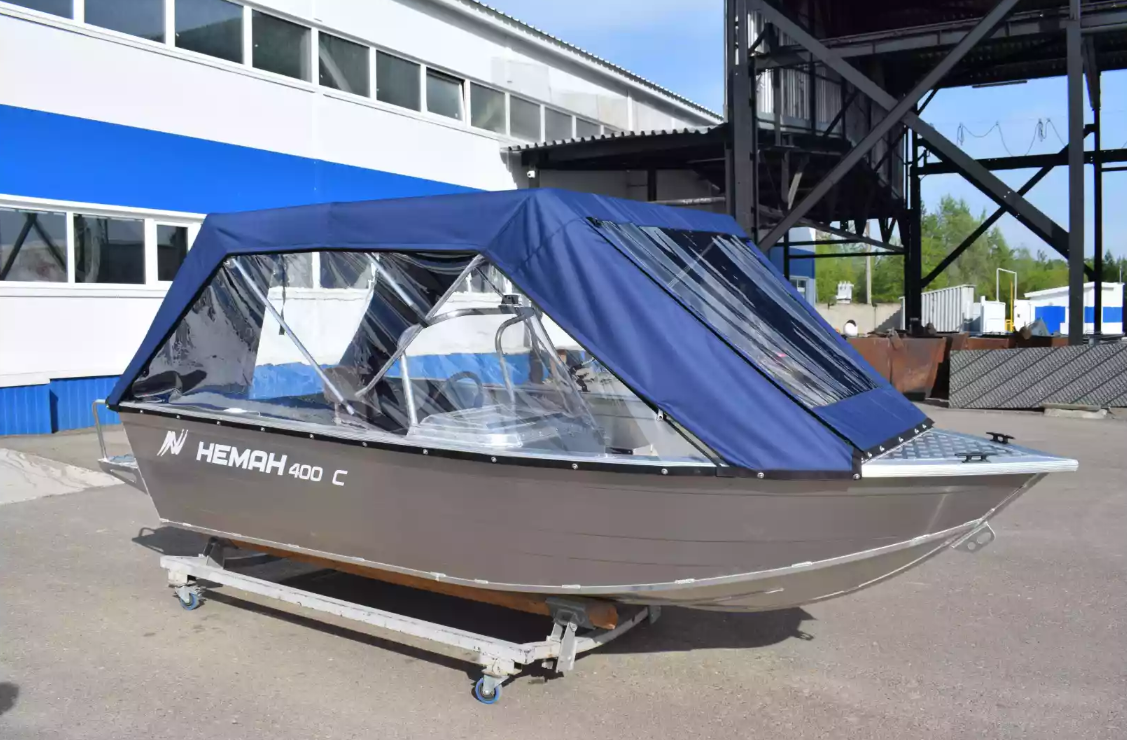 Алюминиевая лодка Неман-400 С 