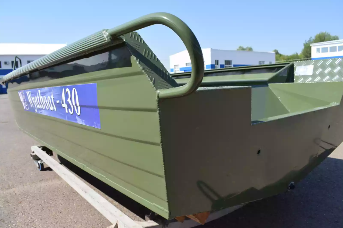 Алюминиевая лодка  Wyatboat-430 Master Fish 