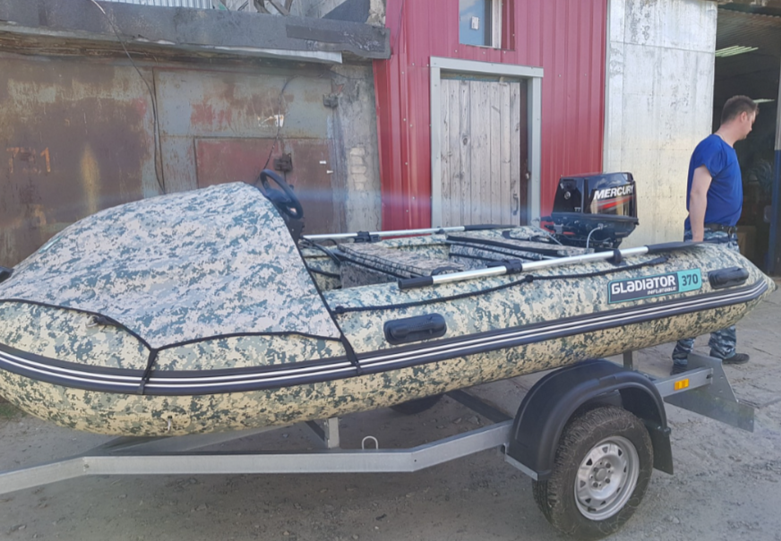 НАДУВНАЯ ЛОДКА GLADIATOR C370AL  НАДУВНАЯ ЛОДКА GLADIATOR C370AL