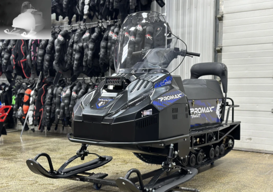 Снегоход PROMAX YAKUT R/К 500 2.0 4T 20 LONG 