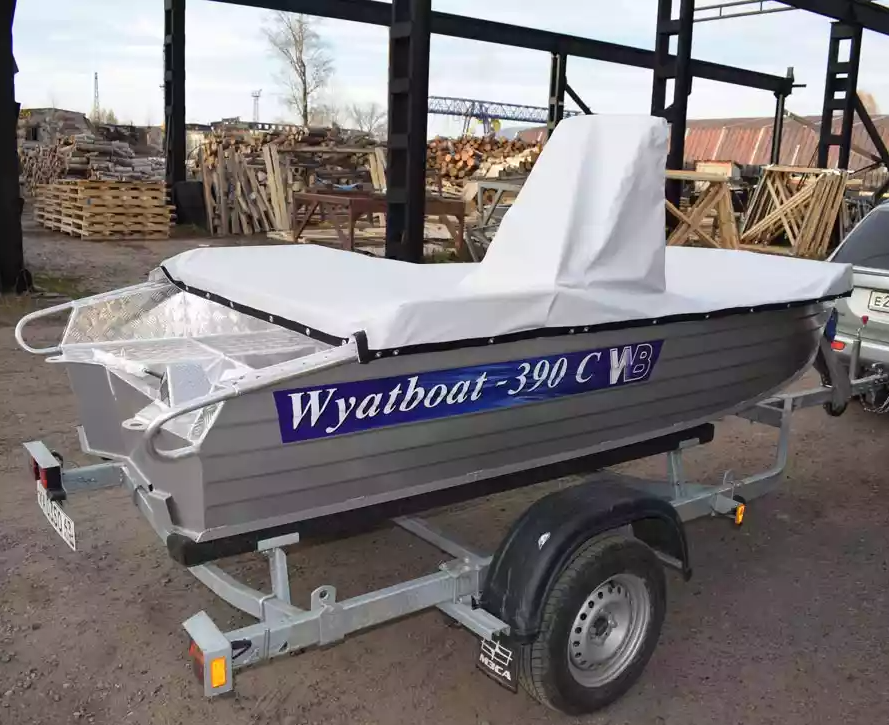 Алюминиевая лодка Wyatboat-390 C 