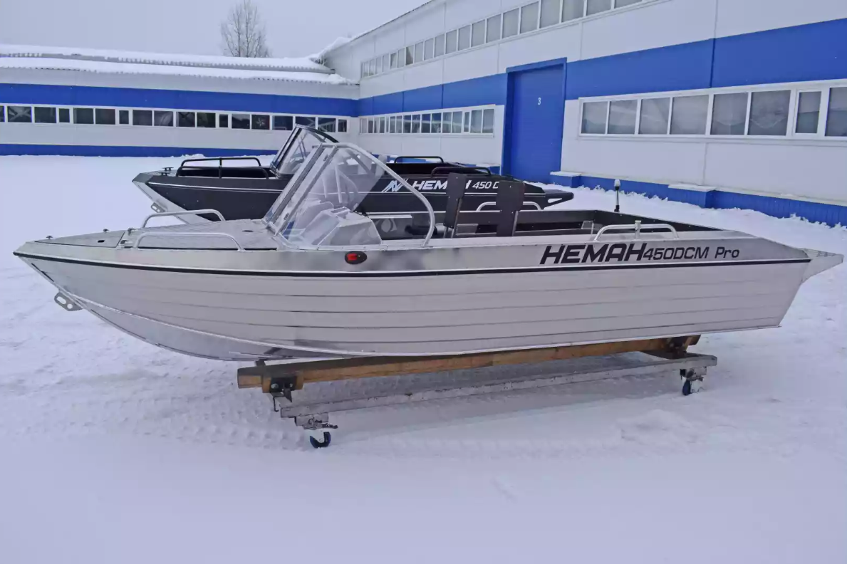 Алюминиевый катер Neman-450 DCM PRO 
