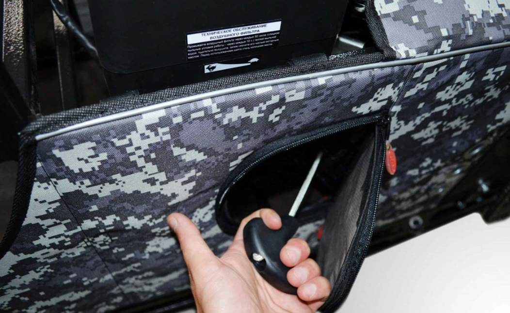 Мотобуксировщик "Богатырь" 20ER (электростартер, реверс-редуктор) 