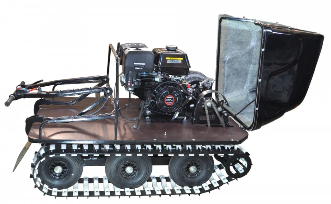 Mотобуксировщик вездеход KOiRA T15 (ручной стартер) 