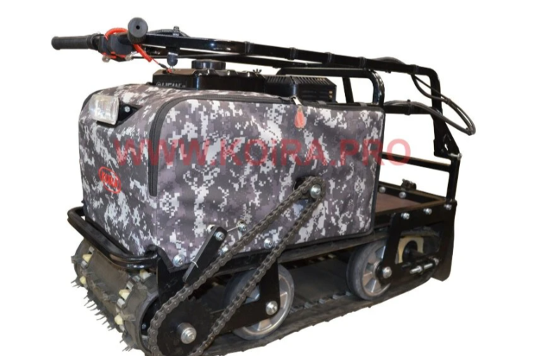 Мини мотобуксировщик КОЙРА "Вжик" (107 см) 7 л/с с ручным стартером 