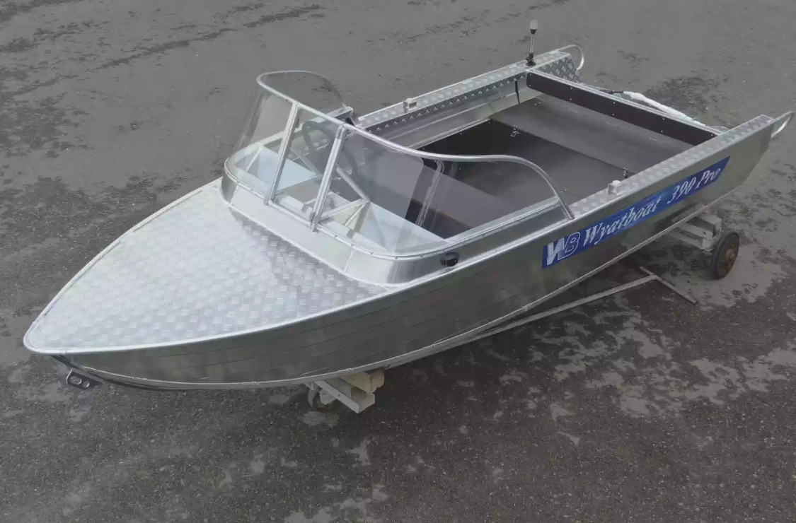 Алюминиевая лодка Wyatboat-390 Pro 