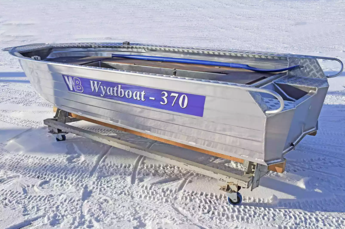 Алюминиевая лодка Wyatboat-370 РМ 