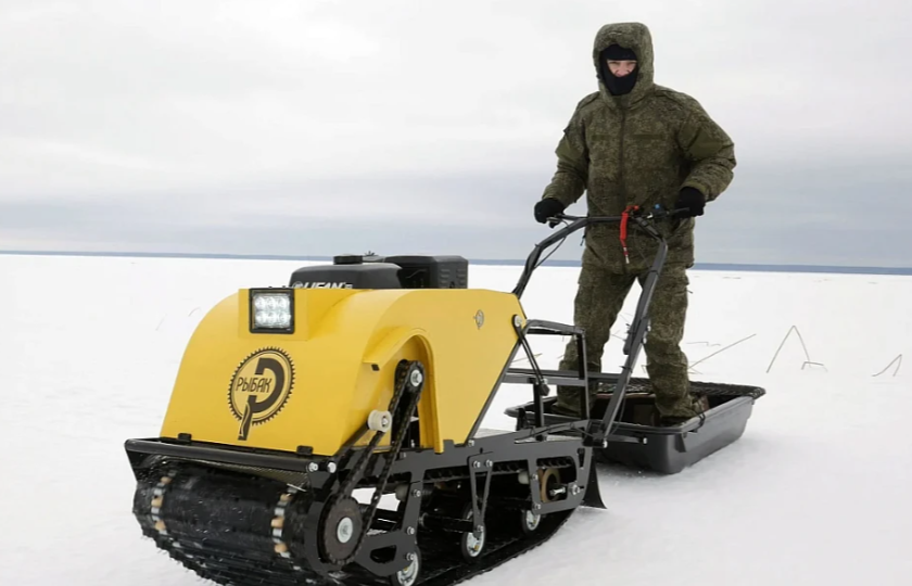 Мотобуксировщик РЫБАК PKD. PSD 9 л.с. (длинная база 1430мм) 