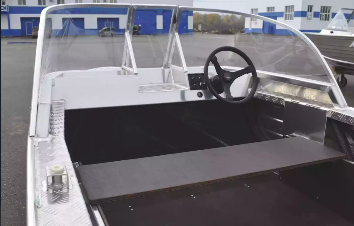 Алюминиевая лодка Wyatboat-390 Pro 