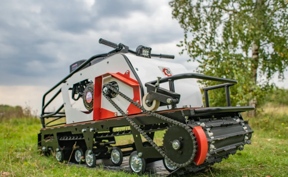 Мотобуксировщик БТС  «LONG» 500/15  э/зап LIFAN (18 Ватт) 