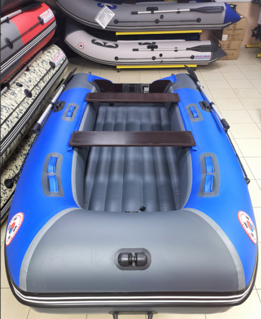 КОМПЛЕКТ Лодка MISHIMO PRO 350 + ЛОДОЧНЫЙ МОТОР MARLIN MP 9.9 (20) AMHS PRO 