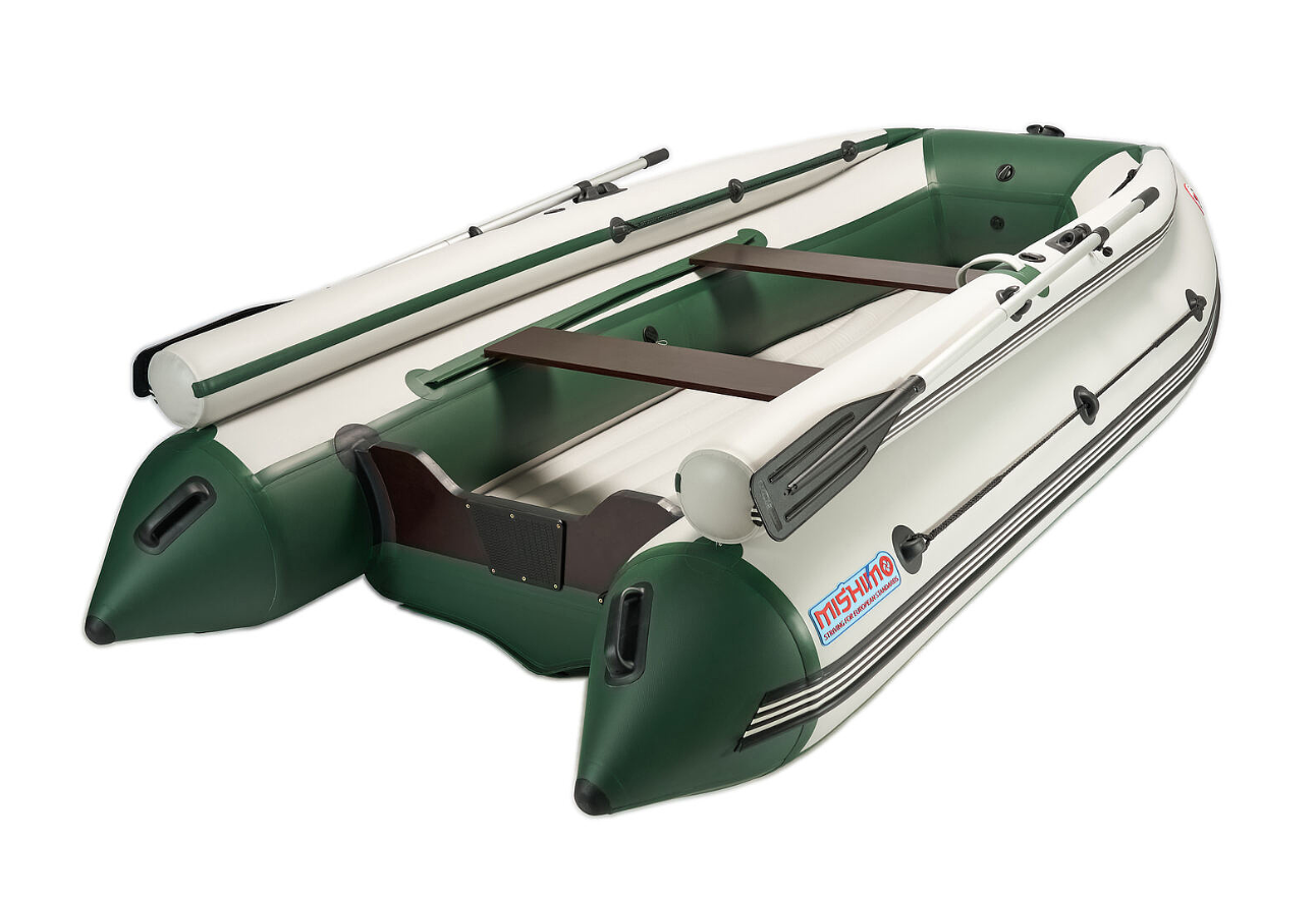 КОМПЛЕКТ ЛОДКА MISHIMO FAMILY LITE 370 + МОТОР 9,9 (15) Л.С. 