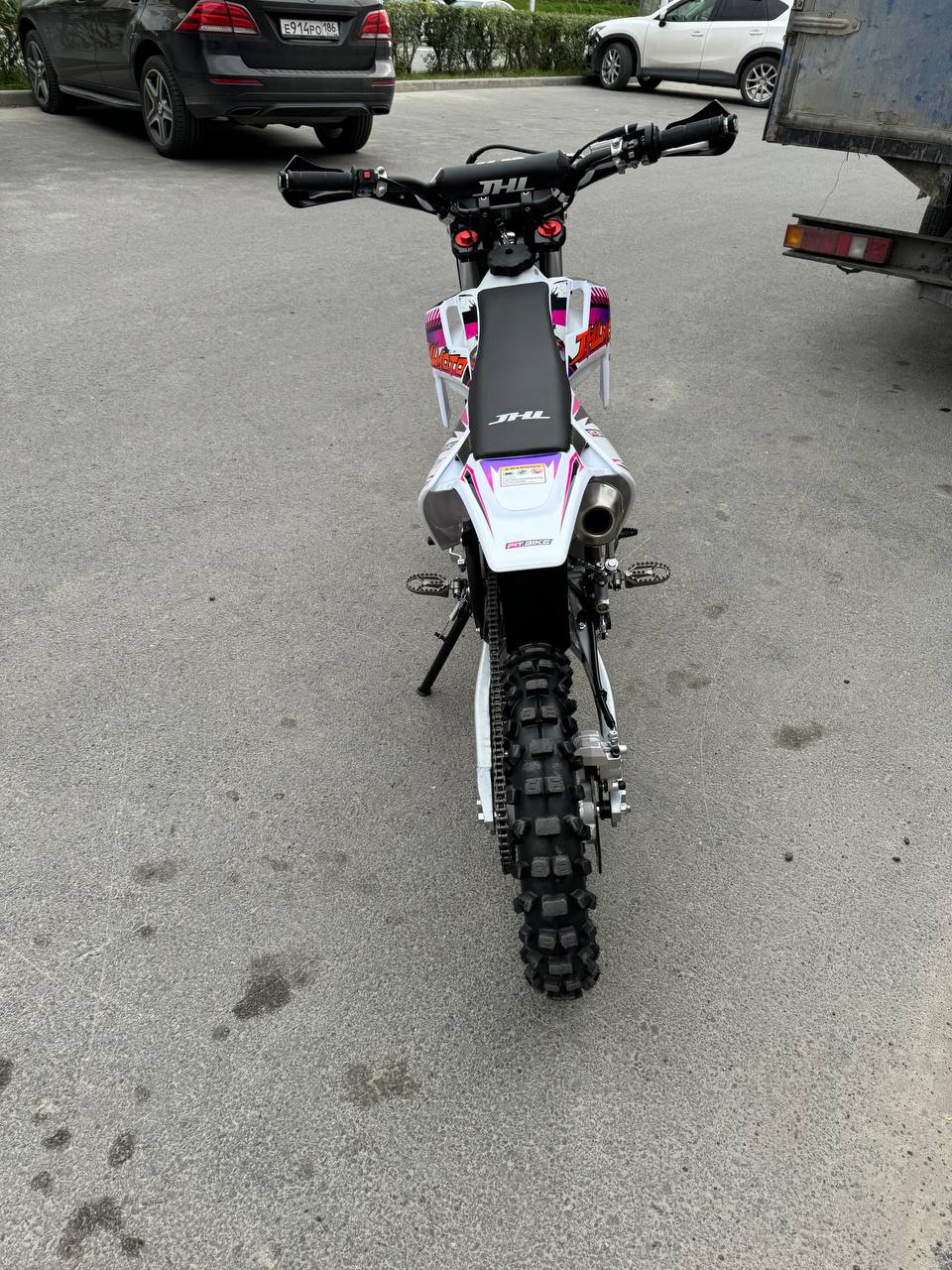 Питбайк JHLMOTO JHL Z140E Pro (YX1P56FMJ) 