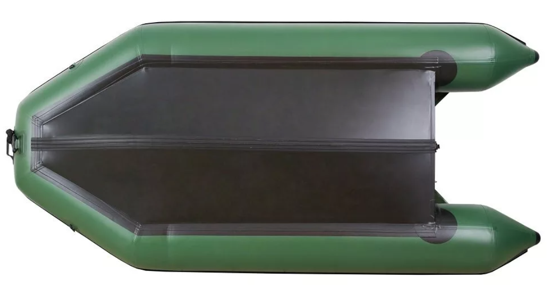 МОТОРНО-ГРЕБНАЯ ЛОДКА ПВХ GLADIATOR А 340 ТК С ФАНЕРНЫМ ПОЛОМ 