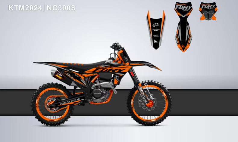 Кроссовый мотоцикл Sanchez Fury NC300S 