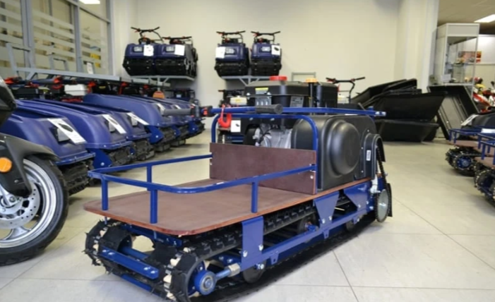 Мотобуксировщик БАРС P550 18 л.с.  Мотобуксировщик БАРС P550 18 л.с.