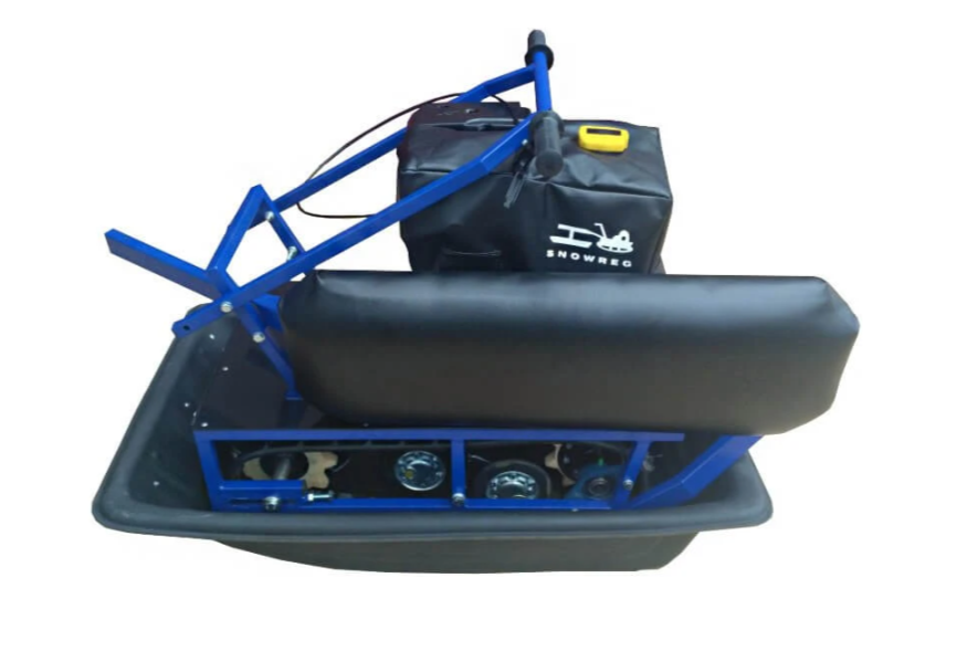 Мини-мотобуксировщик Альбатрос-М с фарой  Мини-мотобуксировщик Альбатрос-М с фарой