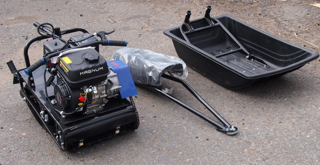 Мотобуксировщик компактный БЕЛКА ПЛЮС - 6,5 л.с. 