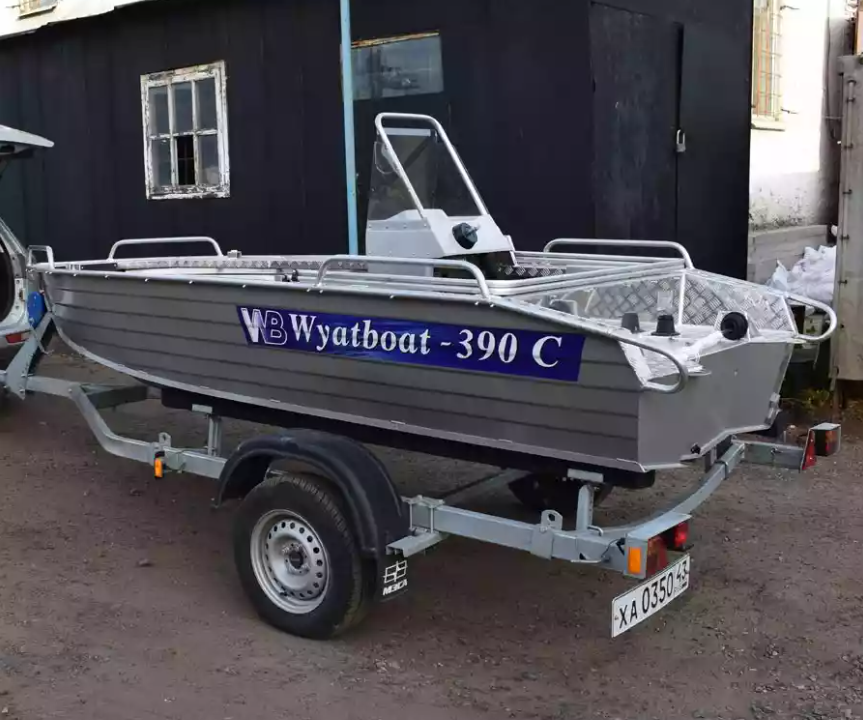 Алюминиевая лодка Wyatboat-390 C 