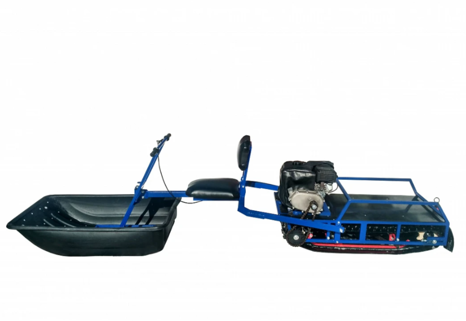 Мотобуксировщик толкач Альбатрос-XL8 с модулем. Без фары, склизы 