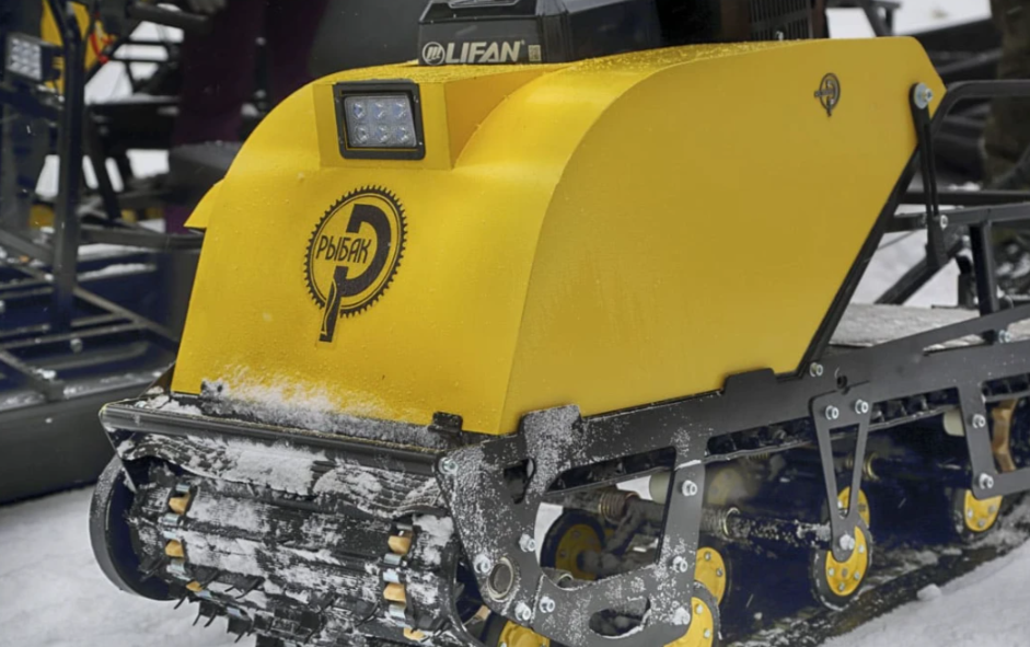 Мотобуксировщик РЫБАК PKD. PSD 9 л.с. (длинная база 1430мм) 