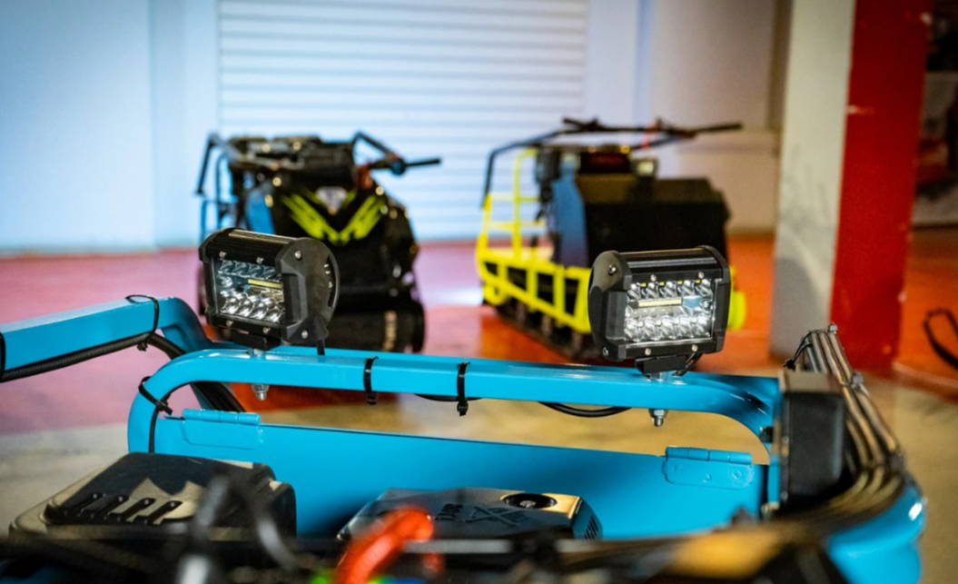 Мотобуксировщик Бурлак Таежник 20 л.с. 