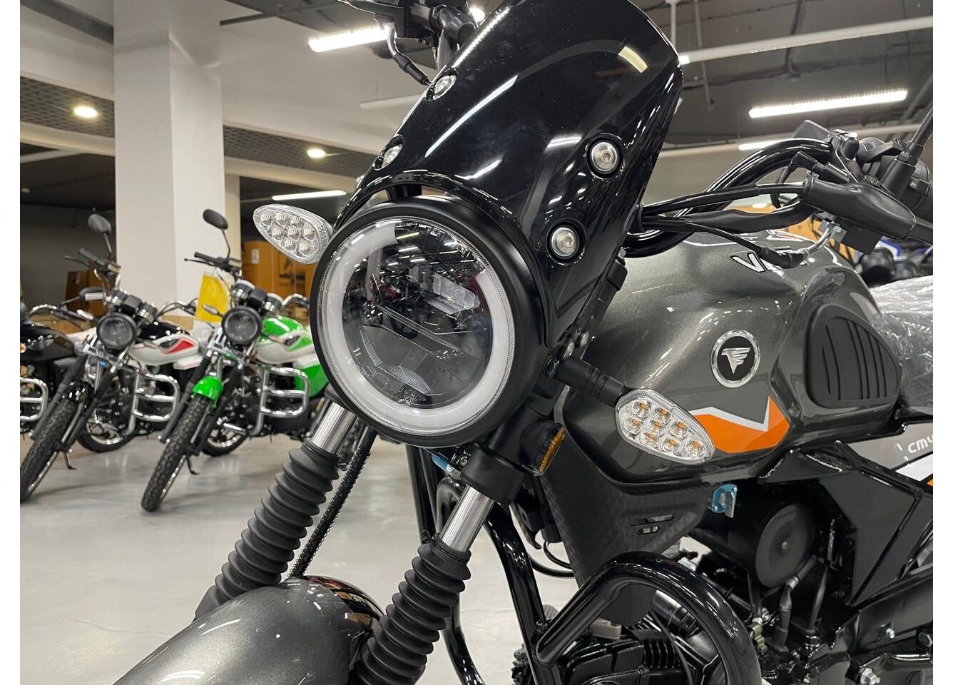 Мопед VMC NOVA 49сс (125сс) Led Full, дисковый тормоз, RKB RATO с баланс. валом, сигнализация 