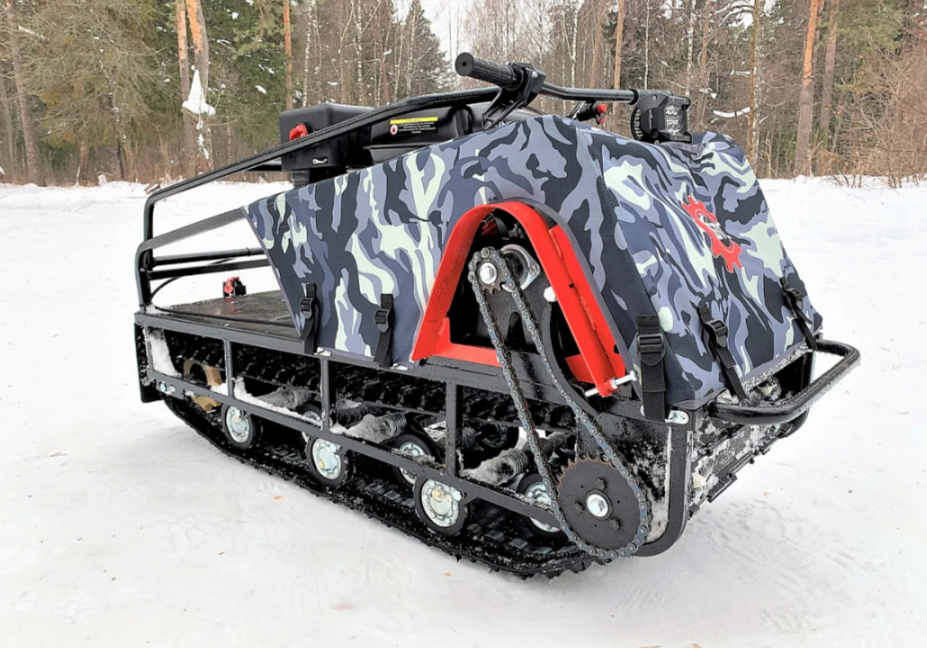 Мотобуксировщик БТС «HIT» 500/15 БЕЗ Э/ЗАП. Loncin (60 Ватт) 