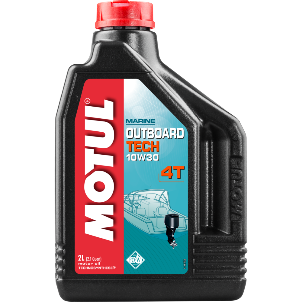 МОТОРНОЕ МАСЛО MOTUL OUTBOARD TECH 10W-30 4T 1 ЛИТР 