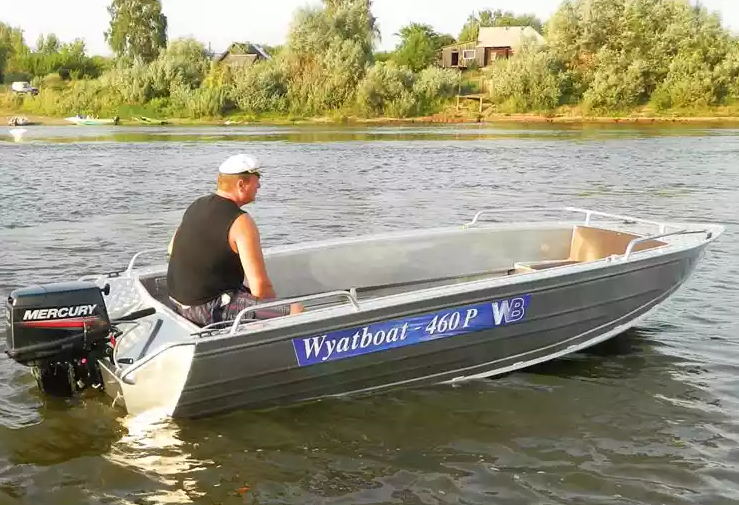 Алюминиевая лодка Wyatboat-460 P 