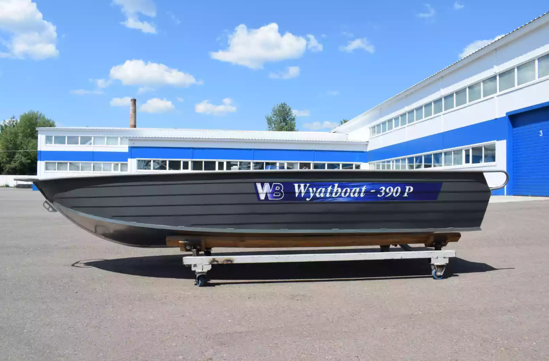 Алюминиевая лодка Wyatboat-390Р Fish 
