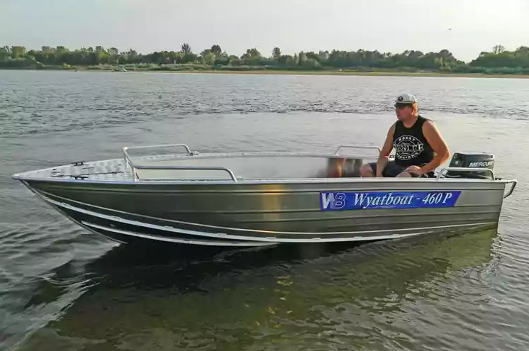 Алюминиевая лодка Wyatboat-460 P 