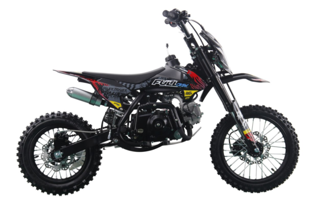 Питбайк FullCrew Power Trasher 125cc 14\12 (п\автомат эл.стартер) 