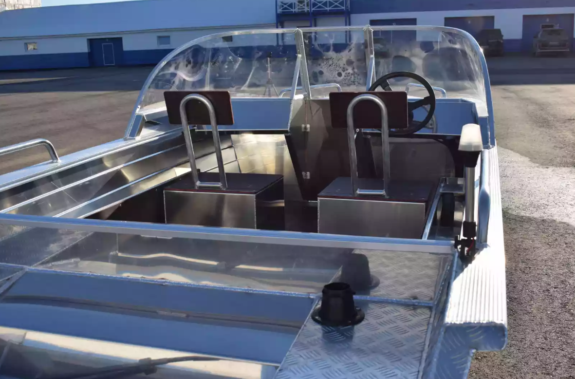 Алюминиевый катер Wyatboat-460 DCM NEW 