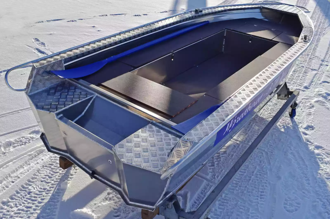 Алюминиевая лодка Wyatboat-370 РМ 