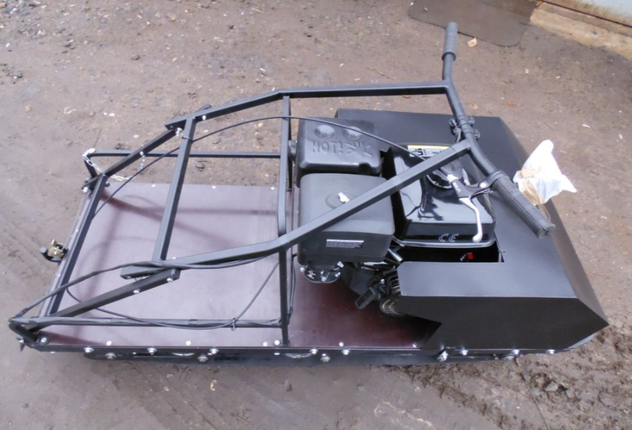 Мотобуксировщик AhtaR Зима 9 л/с с вариатором 