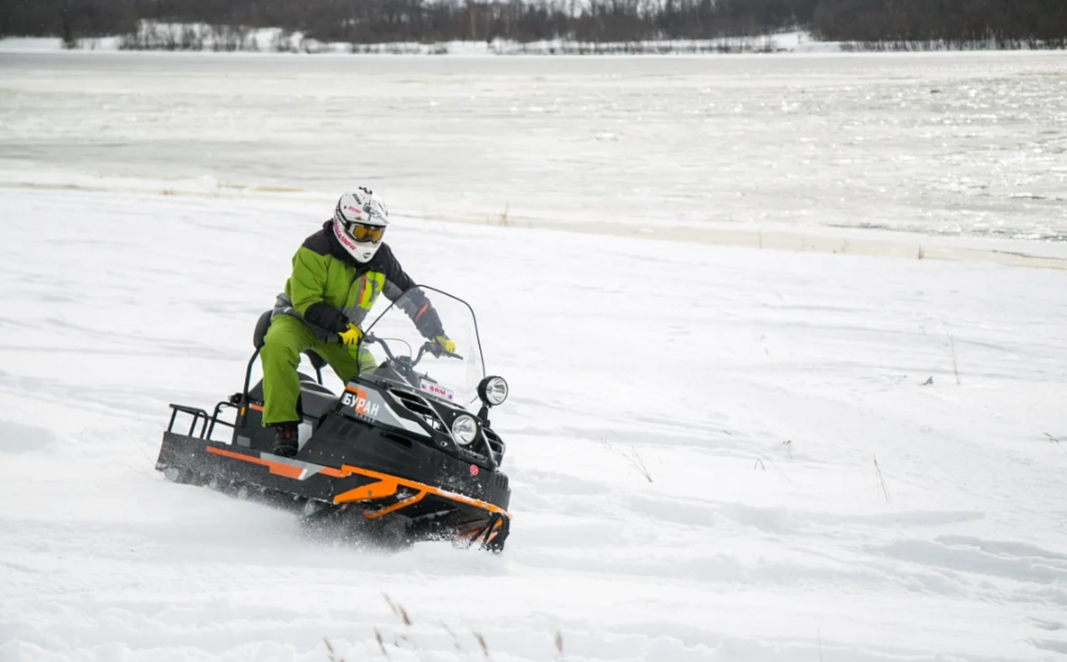 Снегоход РМ БУРАН ЛИДЕР АДЕ 